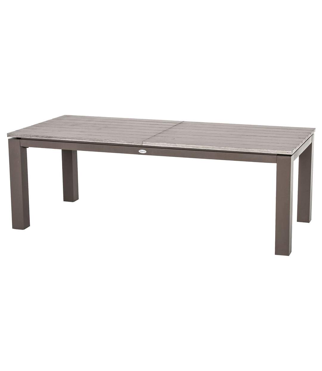 Table de jardin extensible 10 Personnes Héraklion - L. 220/320 cm - Gris tonka-2