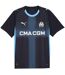 Mens 25/26 Olympique De Marseille Fc Away Shirt Navy Blue Blue Puma-2