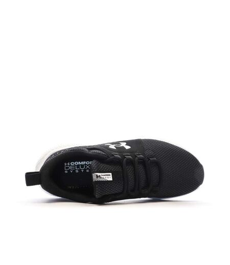 Chaussures de running noires femme under armour charged propel
