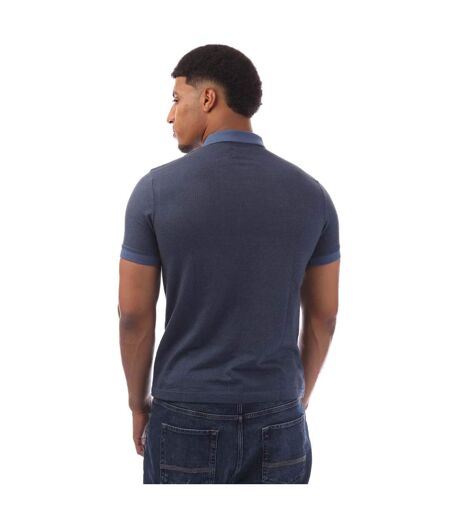 Polo Style Logo Brodé Stafford Homme Bleu Farah