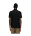 Mens Fox Short-sleeved Polo Shirt Black Maison Kitsuné-3