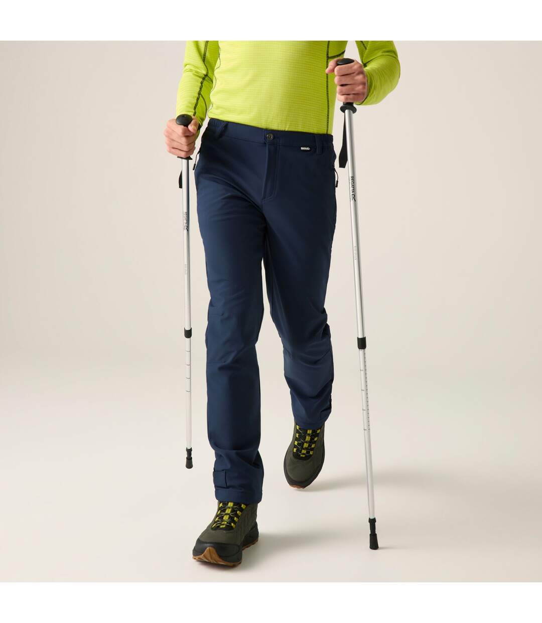 Pantalon De Randonnée Geo Homme Bleu Marine Regatta-1