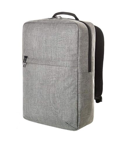 Sac à dos en polyester recyclé - 1816514 - gris clair mélange