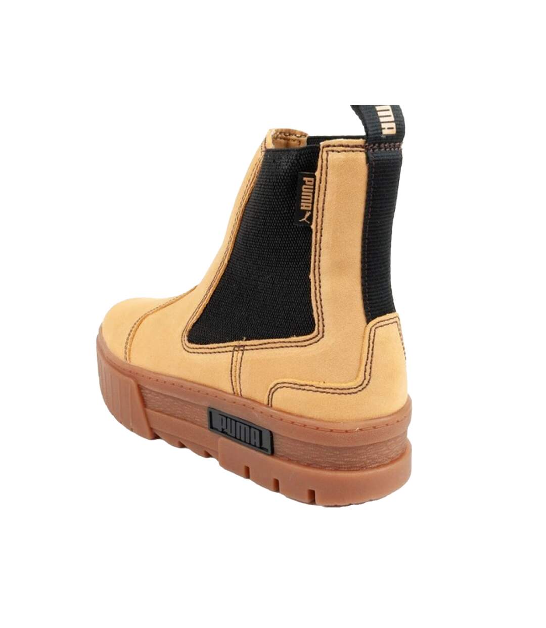 Bottines Chelsea Mayze Femme Marron Noir Puma-2