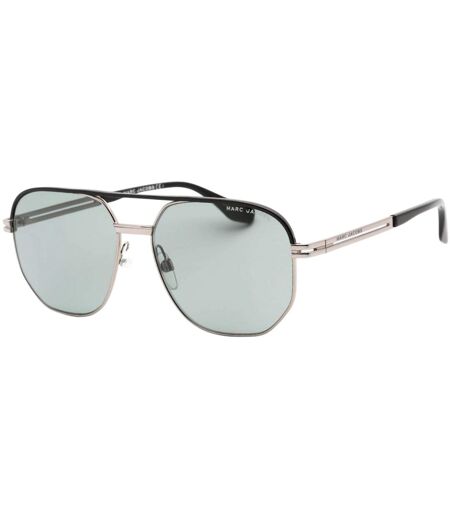 Lunettes De Soleil Motif/style Pilote Homme Taille Unique Argenté Vert Marc Jacobs