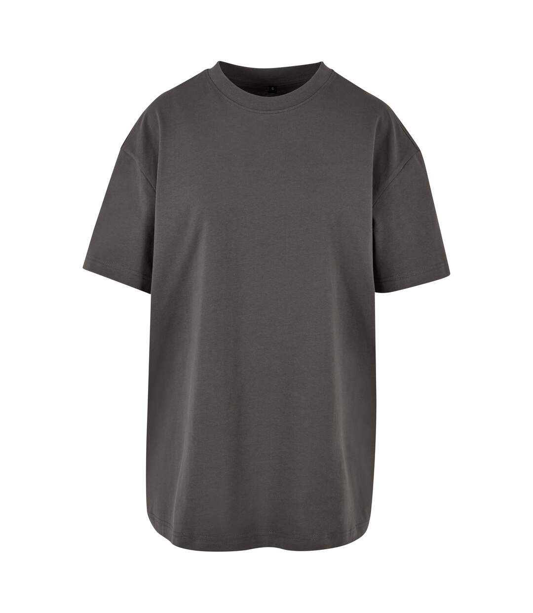 T-shirt Femme Gris Foncé Build Your Brand-1