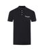 Unisex Adult London Classic Polo Shirt Black Aquascutum-1