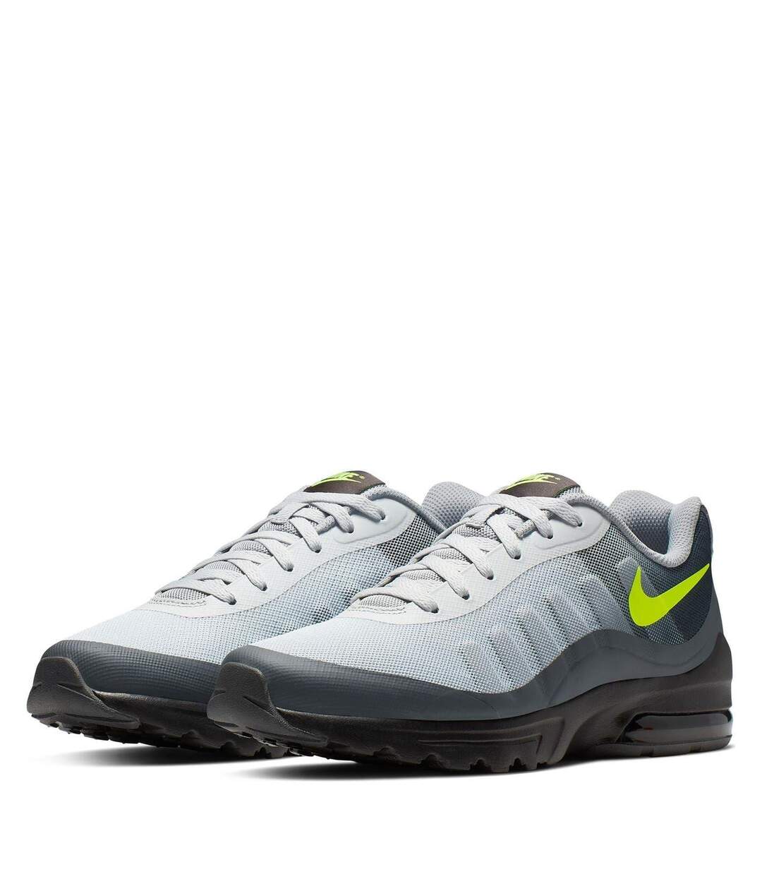 Mens Air Max Trainers Black Volt Grey Nike-4