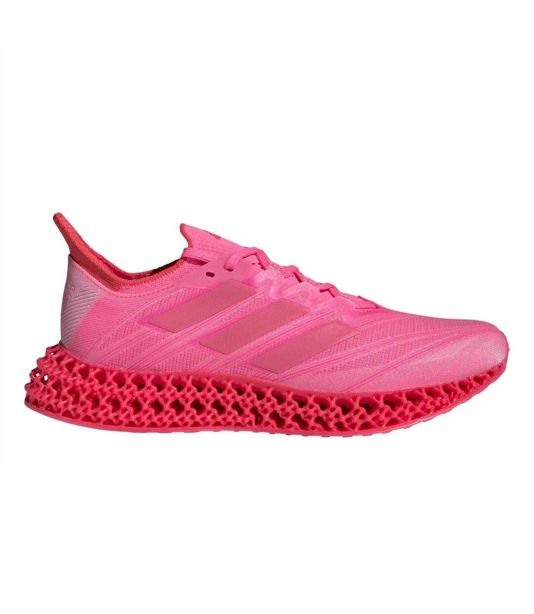 Chaussures Course À Pied Motif/style Maillé 4dfwd Femme Rose Fluo Adidas-1