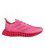 Chaussures Course À Pied Motif/style Maillé 4dfwd Femme Rose Fluo Adidas-1