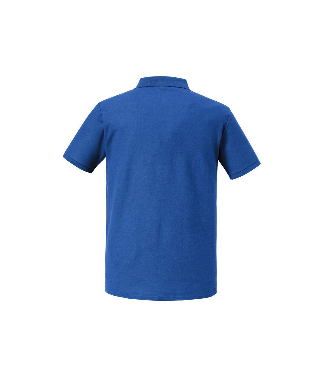 Mens Authentic Pique Polo Shirt Bright Royal Russell-2