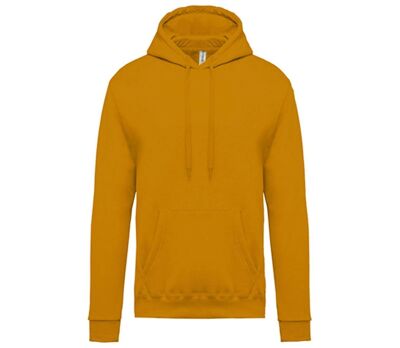 Sweat-shirt à capuche - Unisexe - K476 - jaune moutarde foncé