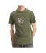 T-shirt Kaki  Homme Guess Shaded - L