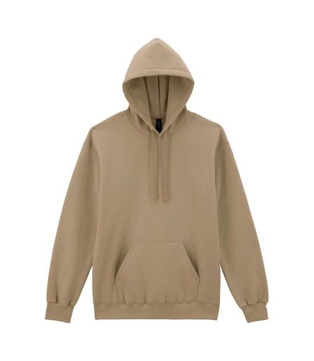 Sweat Uni À Capuche Hammer Adulte Marron Clair Gildan