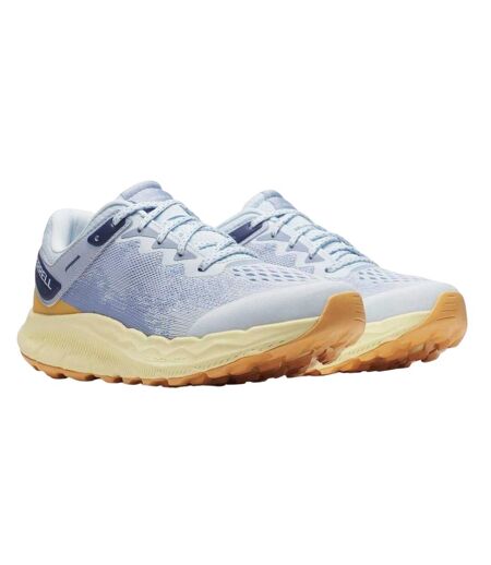 Womens/ladies Antora 4 Low Cut Running Shoes Ice Blue Merrell