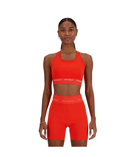Brassière De Sport Femme Rouge New Balance