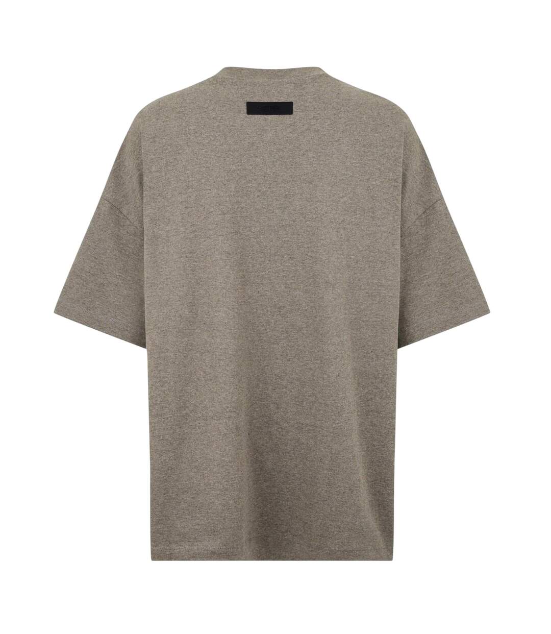 T-shirt Manches Courtes Motif/style Logo Homme Gris Chiné Essentials-3