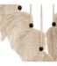 Décoration Murale Macramé Safari 68cm Lin-3