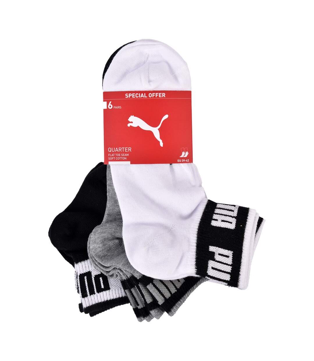 Chaussettes QUARTER PUMA-3