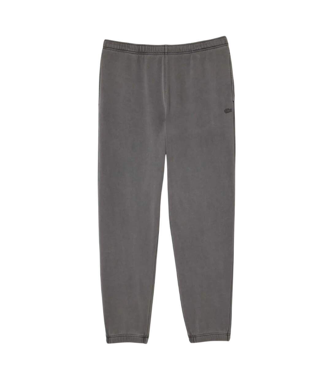 Unisex Adult Cotton Fleece Jogging Bottoms Grey Lacoste-1