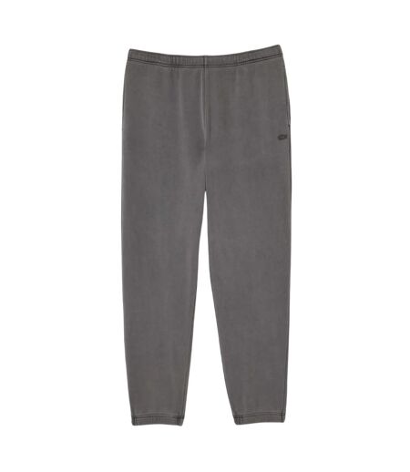 Unisex Adult Cotton Fleece Jogging Bottoms Grey Lacoste