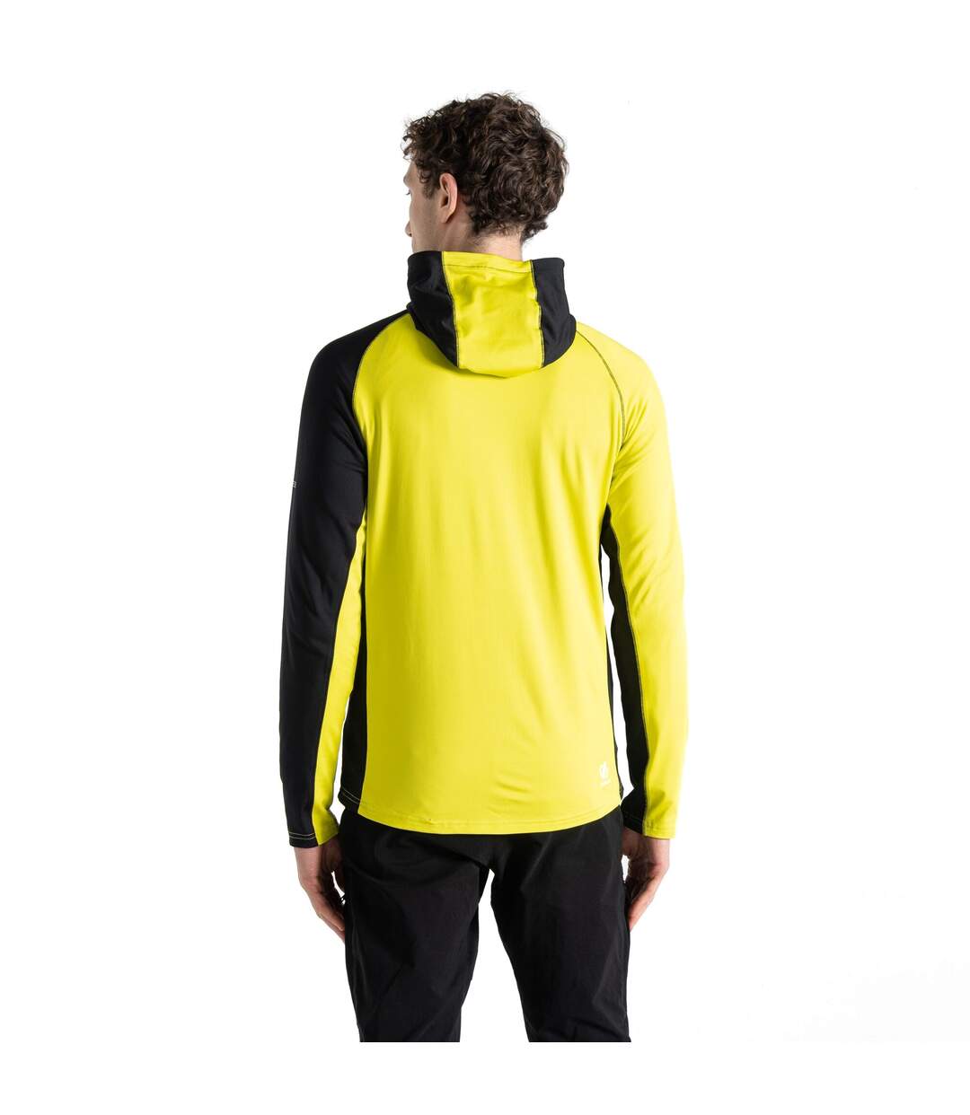Veste Motif/style À Capuche Touring Homme Jaune Néon Noir Dare 2B-3