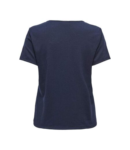 T-Shirt marine femme jdy flora