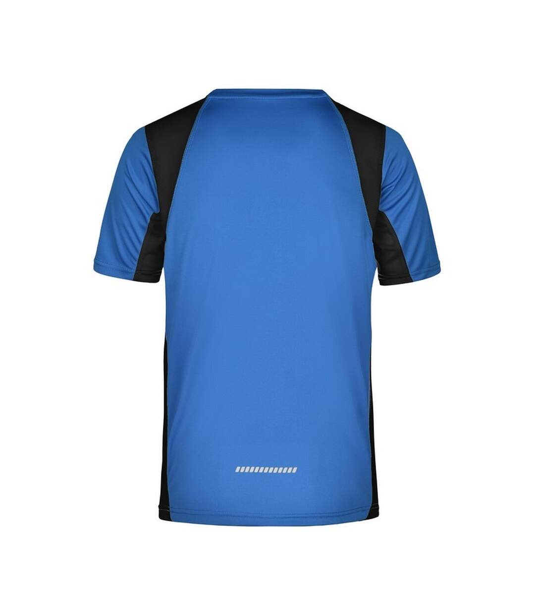 T-shirt Course À Pied Homme Bleu Roi Noir James And Nicholson-2