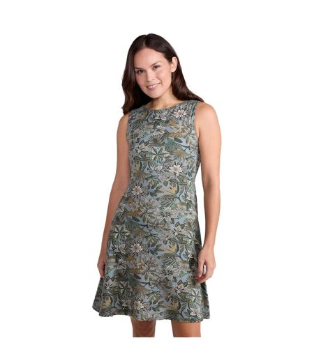 Robe Sans Manches Milos Femme/ladies Kaki Clair Mountain Warehouse