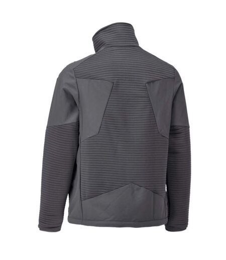 Mens Customised Half Zip Fleece Top Stone Grey Mascot