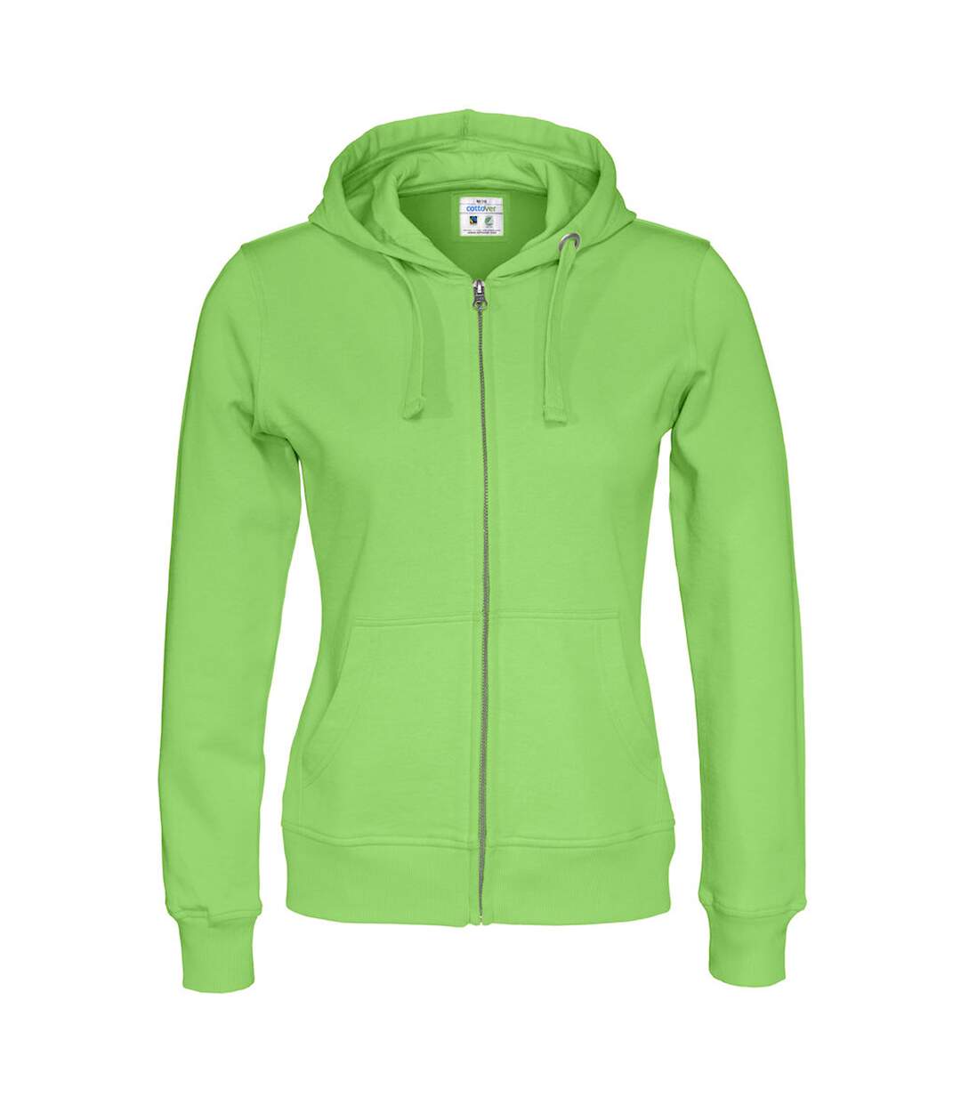 Veste à capuche femme vert Cottover