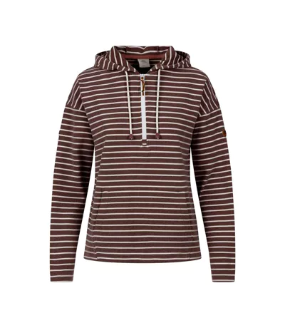 Sweat À Capuche Softly Femme Châtaigne Trespass