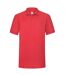 Fruit of the Loom - Polo - Homme (Rouge) - UTPC6400