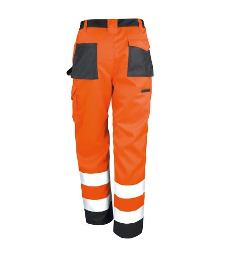 Result Core Pantalon cargo de sécurité Hi-Vis unisexe pour adultes (Orange) - UTRW10255