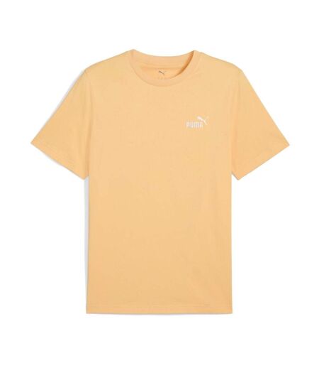 T-shirt orange homme puma ess small no. 1 logo