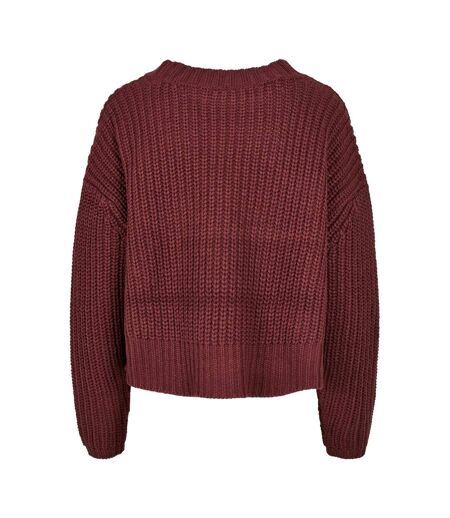 Sweat Manches Larges Femme Pourpre Urban Classics