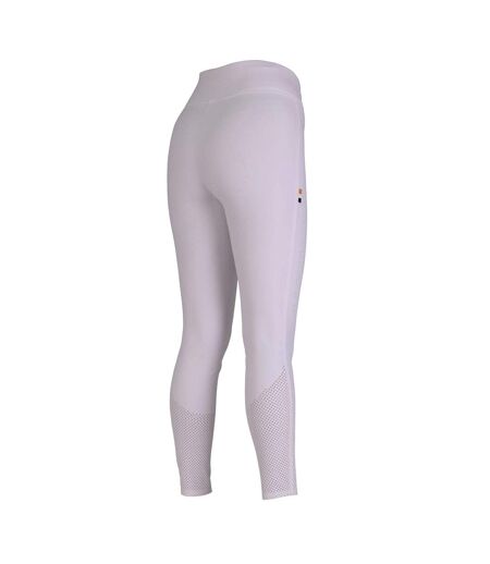 Collant D´équitation Optima Air Femme Blanc Aubrion
