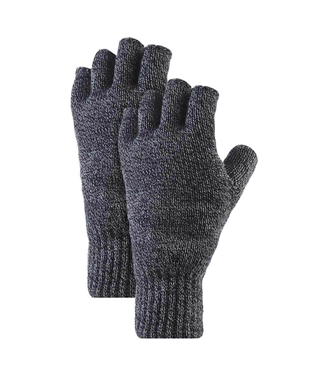 Lot de 2 gants thermiques sans doigts pour hommes-1