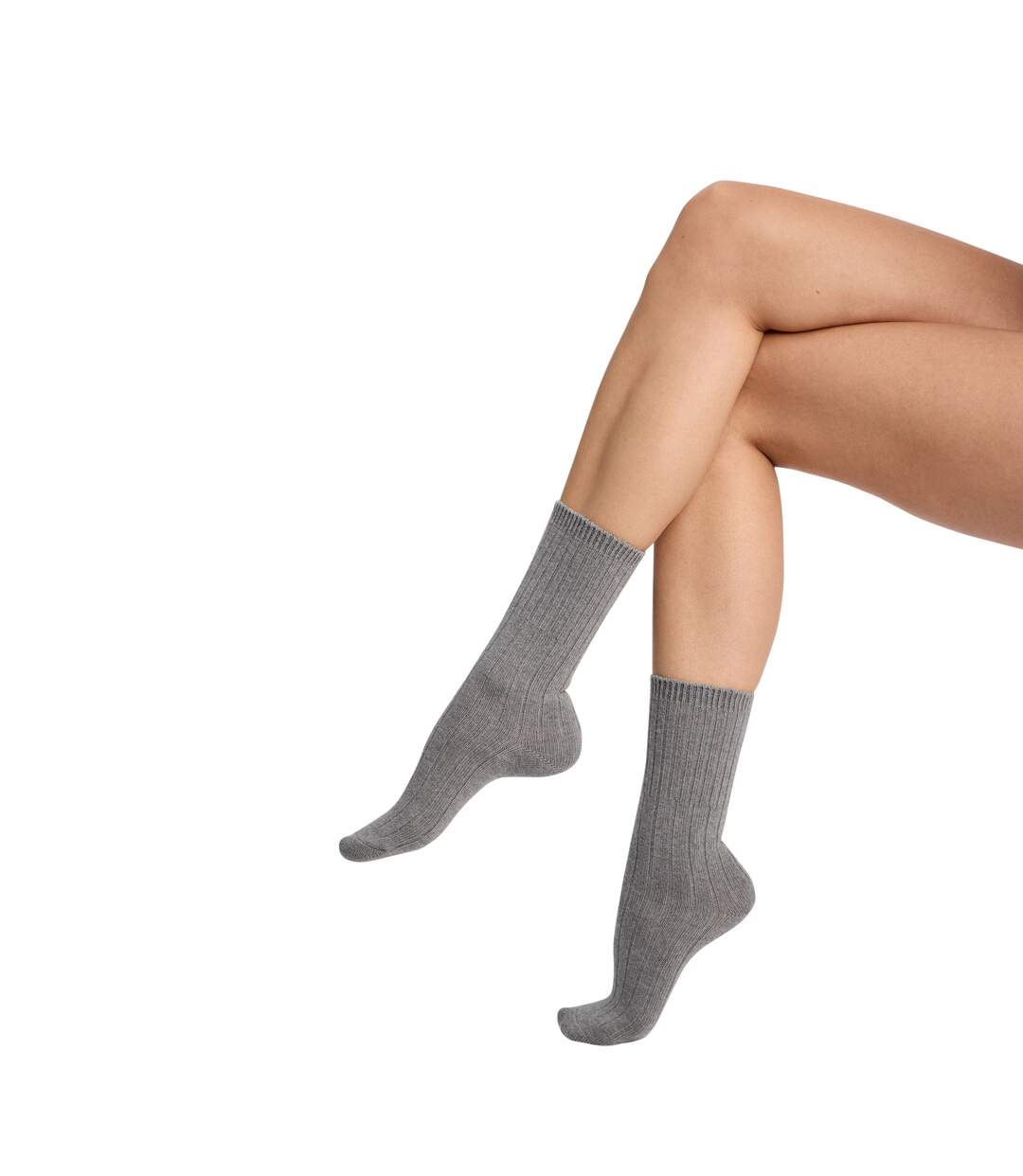 Chaussettes mi-hautes Cachemire-1