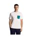 T-shirt homme blanc / vert de bleu Lyle & Scott Lyle & Scott