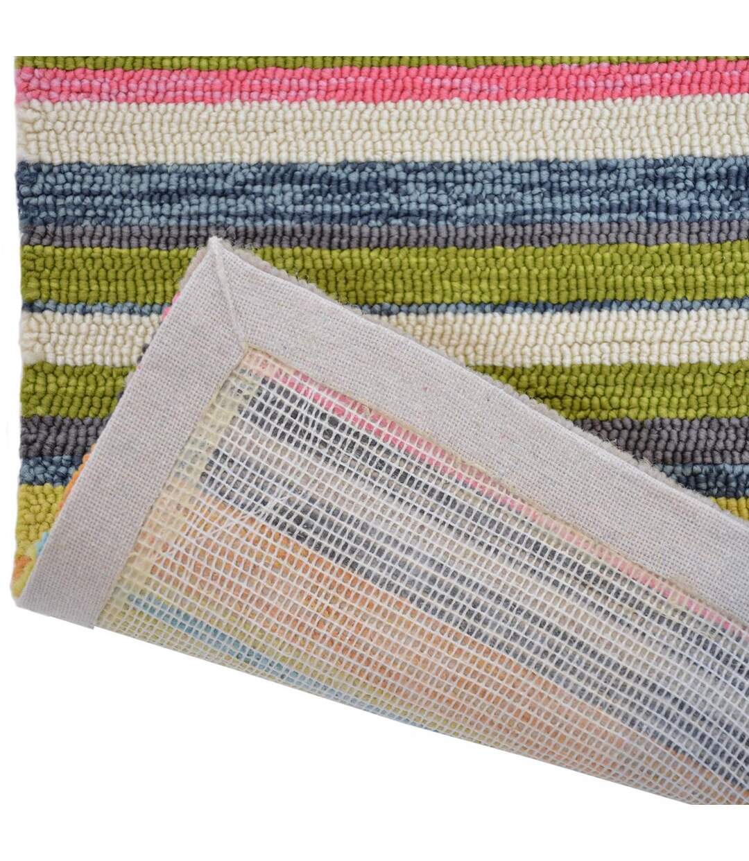 Tapis extérieur tissé kilim rectangle LAVIDA-4