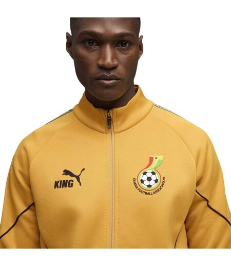 Unisex Adult World Cup 2026 Ghana Tracksuit Top Gold Black Puma