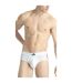 Pack Of 2  Mens Plain Briefs  White Black Adidas-3