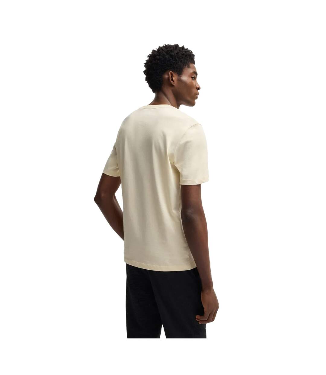 Mens Thompson 01 T-shirt White Boss-3