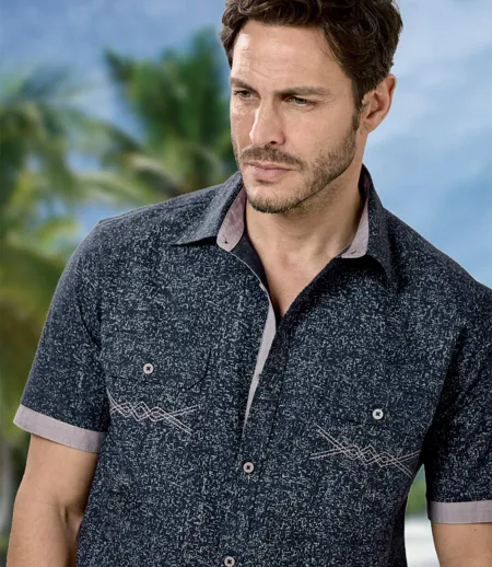 La Chemise Manches Courtes en Popeline