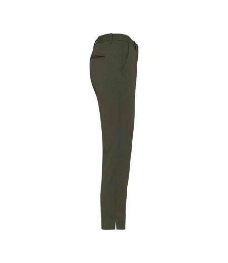 Womens/ladies Trousers Khaki Native Spirit