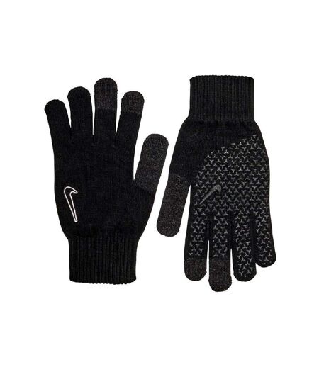 Nike 2.0 Knitted Grip Gloves (Black/White)