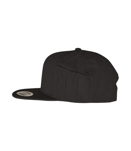 Casquette ajustable flexfit adulte noir Yupoong