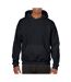 Sweatshirt À Capuche Unisexe Noir Gildan-3