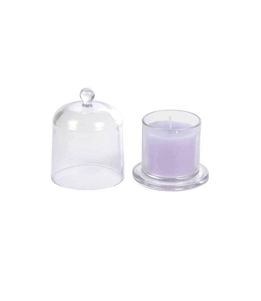 Bougie Parfumée Cloche Romantique 11cm Lavande